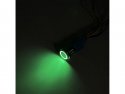 Push button (on/off) metal IP65 waterproof round 16mm green